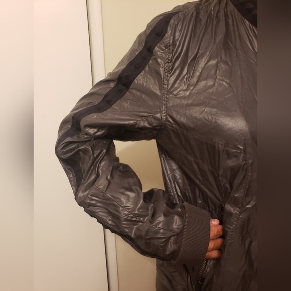 Diesel Black Gold Graphite and Black Jacket Sz L - Picture 6 of 13